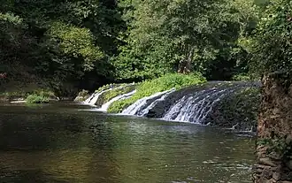 Cascade au lieu dit le Berg.