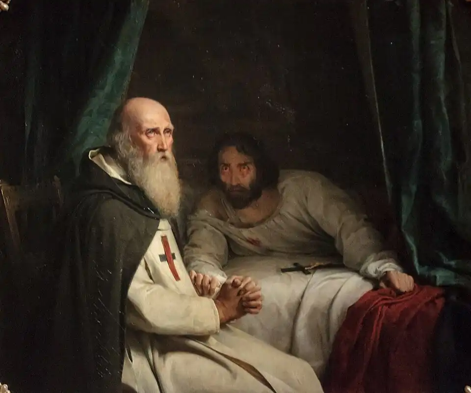 La Confession, Marie-Amélie Cogniet, 1842, Musée des Beaux-Arts d'Orléans