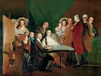 La Famille de l'infant don Luis, toile de Francisco Goya (1784)