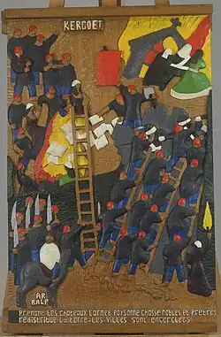 L'attaque du château de Kergoët en juillet 1675