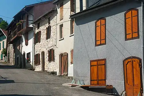 La rue principale en août 2021.