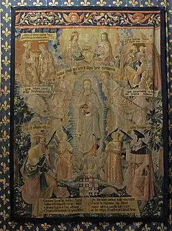 Vie de la Vierge, tapisserie de lisse du XVIe&nbsp;siècle.