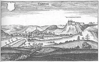 Château de Wittgenstein à Laasphe (1655).
