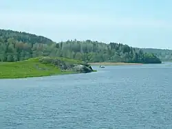 Le lac Ladoga à Sortavala.