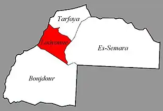 Carte de la circonscription.