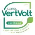 Label VertVolt - Choix très engagé.