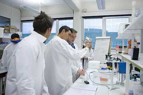 Photo d'un laboratoire.