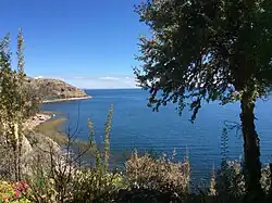 Lac Titicaca depuis Suasi Island.