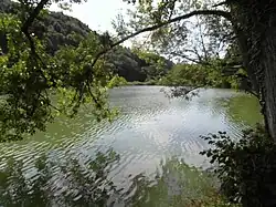 Lac de Saint-Sixte en 2013