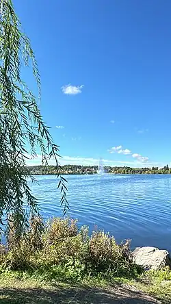 Fontaine au Lac des Nations