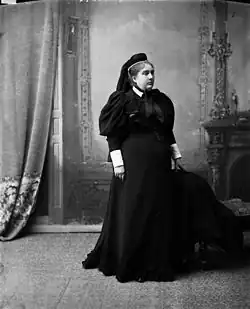 Lady Thompson en 1896.