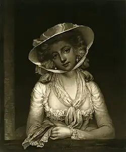 17. John Raphael Smith, Sophia Western, 1784, manière noire.