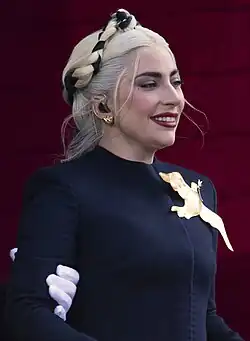 Lady Gaga, chanteuse et actrice américaine.