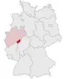 Drapeau de Arrondissement de Siegen-Wittgenstein