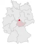 Drapeau de Arrondissement de Nordhausen