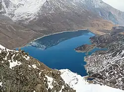 Barrage du Mont-Cenis en 2009.