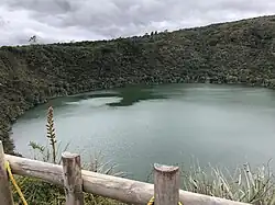 Le lac de Guatavita.