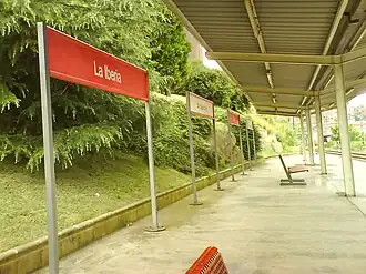 Image illustrative de l’article Gare de La Iberia