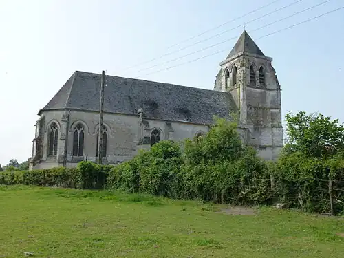 L'église Saint-Martin.