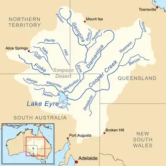 Image illustrative de l’article Lac Eyre