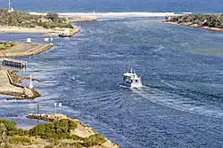 L'entrée des lacs de Gippsland à Lakes Entrance
