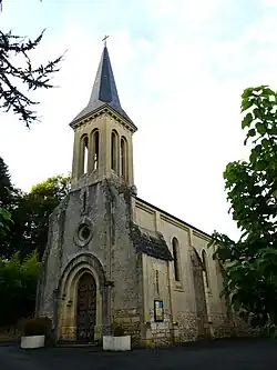 L'église Saint-Étienne de Drayaux.