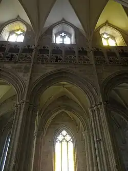 Élévation sud du chœur.