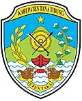 Blason de Kabupaten de Tana Tidung