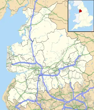 Voir sur la carte administrative du Lancashire
