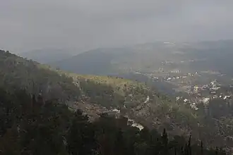 Vue générale depuis le mont Herzl.