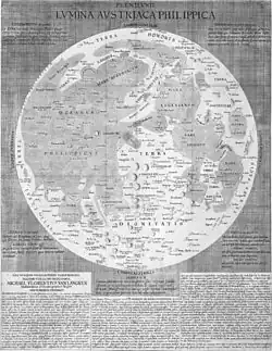 Carte en noir et blanc avec du texte en bas.