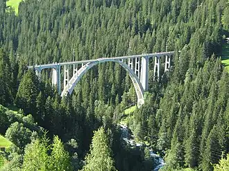 Image illustrative de l’article Viaduc de Langwies
