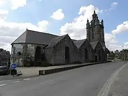 Église Saint-Gildas : vue septentrionale.