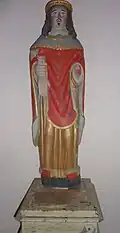 Statue de saint Mélar.