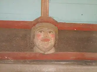 Tête d'homme portant un calot