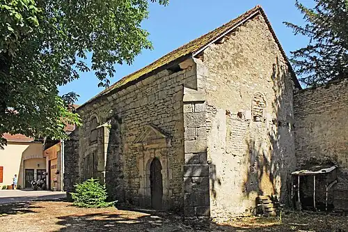 Chapelle Saint-Nicolas, façade nord et pignon ouest.