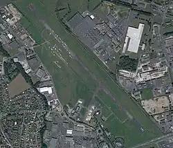 L'ancien aérodrome Brive Laroche en 2014.