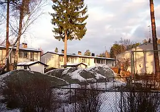 Maison mitoyenne, rue Forsbackagatan.