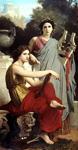 L'Art et la Littérature de William-Adolphe Bouguereau (1867).