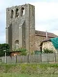 L'église Sainte-Magdeleine.