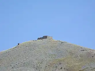 Le PA depuis le nord-ouest.