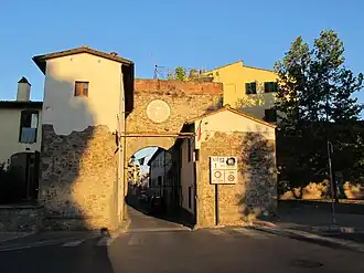 La Porta Pisana.
