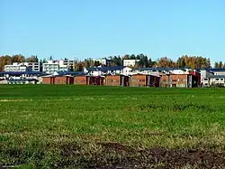 Zone d'habitation de Latokartano et zone champêtre de Viikki.