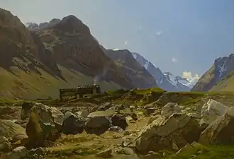 La vallée de la Pilatte, Laurent Guétal, 1888, musée de Grenoble.