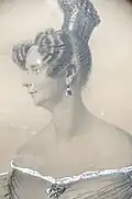 Laurette von Rauch, née comtesse von Moltke (1790–1864), 1834