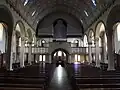 Église catholique Sankt Paulinus (intérieur avec orgue)