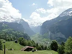 Wengen et la vallée de Lauterbrunnen