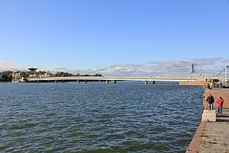 Le pont de Lauttasaari.