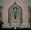 Lavabo de l'église San Niccolò à Prato.
