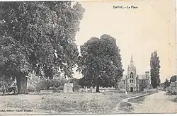La place vers 1910.